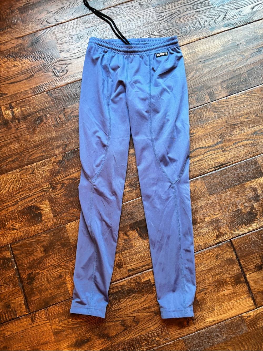 Kerrits girls blue equestian Athletic Track Pants with Drawstring size large